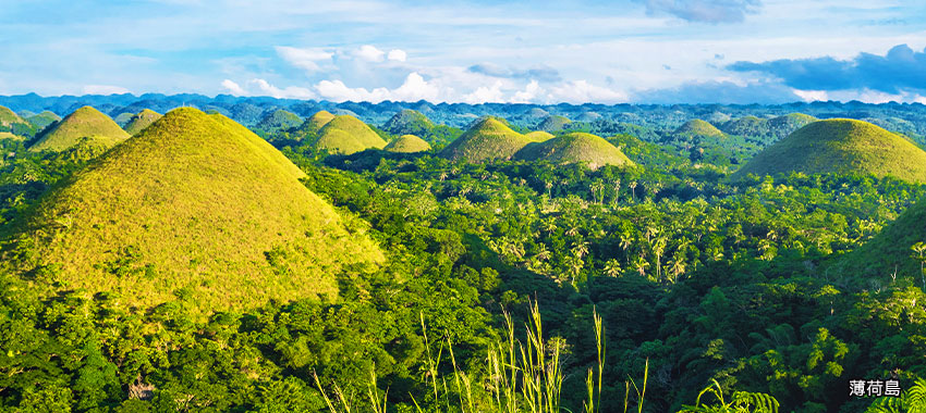>薄荷島 Bohol Island，巧克力山